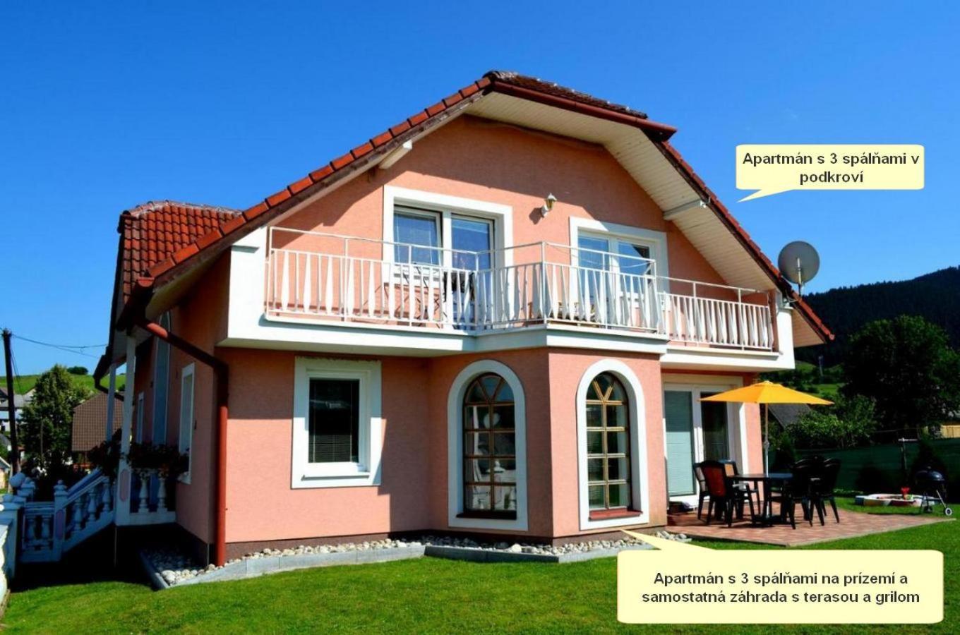 Apartmány Riviéra&Vila Deluxe Liptov Bešeňová Ruzomberok Esterno foto